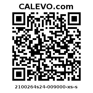 Calevo.com pricetag 2100264s24-009000-xs-s