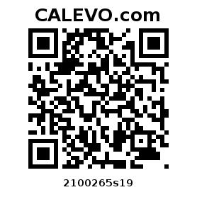 Calevo.com Preisschild 2100265s19