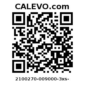 Calevo.com Preisschild 2100270-009000-3xs-