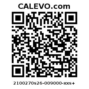 Calevo.com Preisschild 2100270s26-009000-xxs+