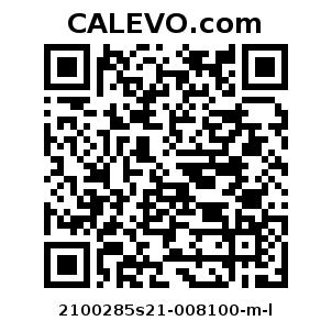 Calevo.com Preisschild 2100285s21-008100-m-l