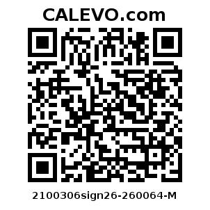 Calevo.com Preisschild 2100306sign26-260064-M