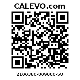 Calevo.com Preisschild 2100380-009000-58