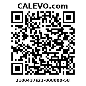 Calevo.com Preisschild 2100437s23-008000-58