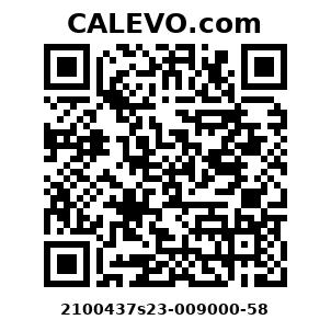 Calevo.com Preisschild 2100437s23-009000-58