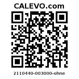 Calevo.com Preisschild 2110440-003000-ohne