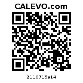 Calevo.com pricetag 2110715s14