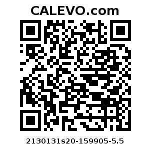Calevo.com pricetag 2130131s20-159905-5.5