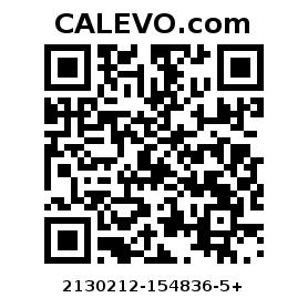 Calevo.com pricetag 2130212-154836-5+