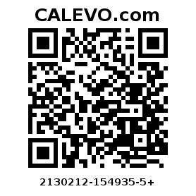 Calevo.com Preisschild 2130212-154935-5+
