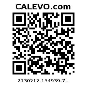 Calevo.com Preisschild 2130212-154939-7+