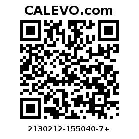 Calevo.com Preisschild 2130212-155040-7+
