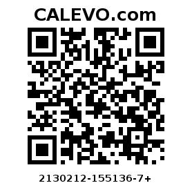 Calevo.com pricetag 2130212-155136-7+