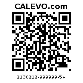 Calevo.com Preisschild 2130212-999999-5+
