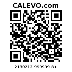 Calevo.com Preisschild 2130212-999999-8+