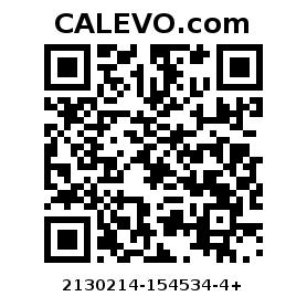 Calevo.com Preisschild 2130214-154534-4+