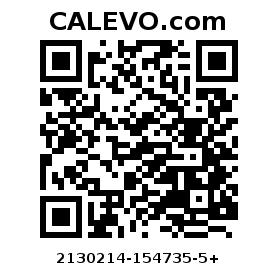 Calevo.com Preisschild 2130214-154735-5+