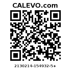 Calevo.com Preisschild 2130214-154932-5+