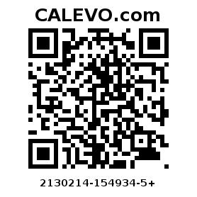 Calevo.com Preisschild 2130214-154934-5+