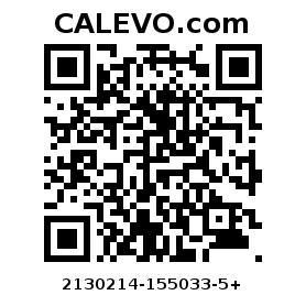 Calevo.com Preisschild 2130214-155033-5+