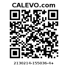 Calevo.com Preisschild 2130214-155036-4+