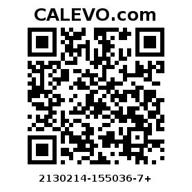 Calevo.com Preisschild 2130214-155036-7+