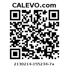Calevo.com Preisschild 2130214-155234-7+