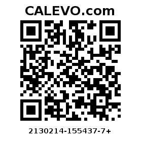Calevo.com Preisschild 2130214-155437-7+