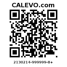 Calevo.com Preisschild 2130214-999999-8+