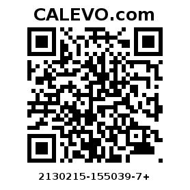 Calevo.com pricetag 2130215-155039-7+