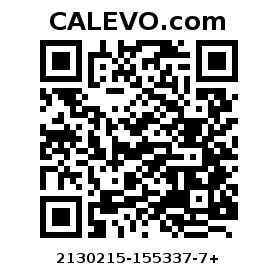 Calevo.com pricetag 2130215-155337-7+