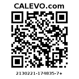 Calevo.com pricetag 2130221-174835-7+