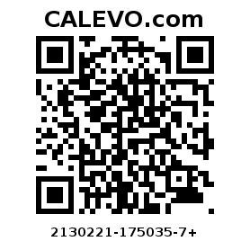 Calevo.com pricetag 2130221-175035-7+