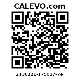 Calevo.com pricetag 2130221-175037-7+