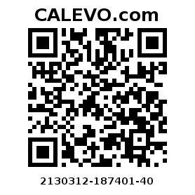 Calevo.com Preisschild 2130312-187401-40