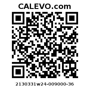 Calevo.com pricetag 2130331w24-009000-36