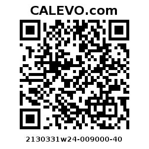 Calevo.com pricetag 2130331w24-009000-40