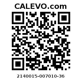 Calevo.com Preisschild 2140015-007010-36