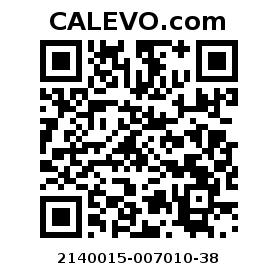 Calevo.com Preisschild 2140015-007010-38