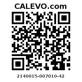 Calevo.com Preisschild 2140015-007010-42