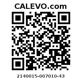Calevo.com Preisschild 2140015-007010-43