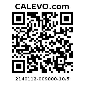 Calevo.com Preisschild 2140112-009000-10.5