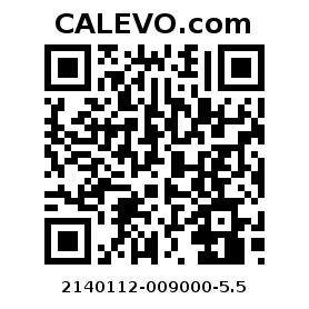 Calevo.com Preisschild 2140112-009000-5.5