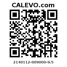 Calevo.com Preisschild 2140112-009000-9.5