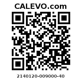 Calevo.com Preisschild 2140120-009000-40