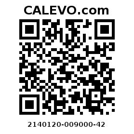 Calevo.com pricetag 2140120-009000-42