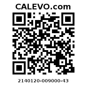 Calevo.com pricetag 2140120-009000-43