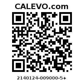 Calevo.com Preisschild 2140124-009000-5+