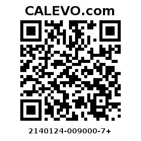 Calevo.com Preisschild 2140124-009000-7+