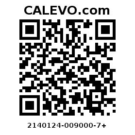 Calevo.com Preisschild 2140124-009000-7+
